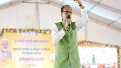 Ladli Bahana Sammelan: Chief Minister Shivraj Chouhan attended the Ladli Bahana Sammelan in Prithvipur.