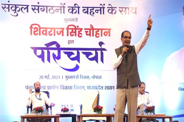 CM Shivraj: Connect women self-help groups with the implementation of development and public welfare programs