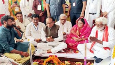 Micro Irrigation Project: Chief Minister Shivraj did ground-worship for the conservation and restoration work of Kolgarhi