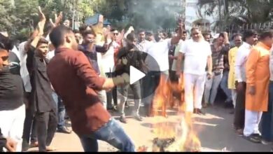 EX CM: Burning the effigy of EX CM was costly…! Excluded from party for 6 straight years…Know details, see VIDEO